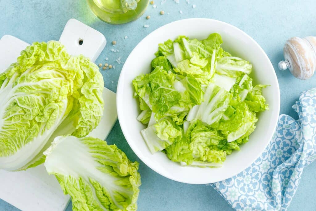 Salat aus Chinakohl