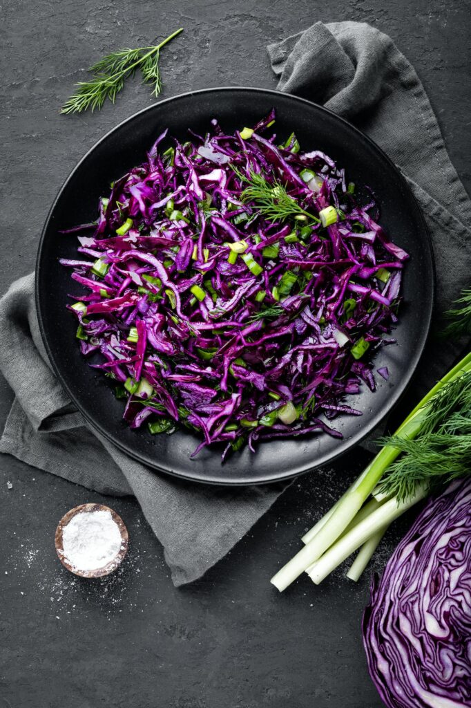 Rotkohl-Salat