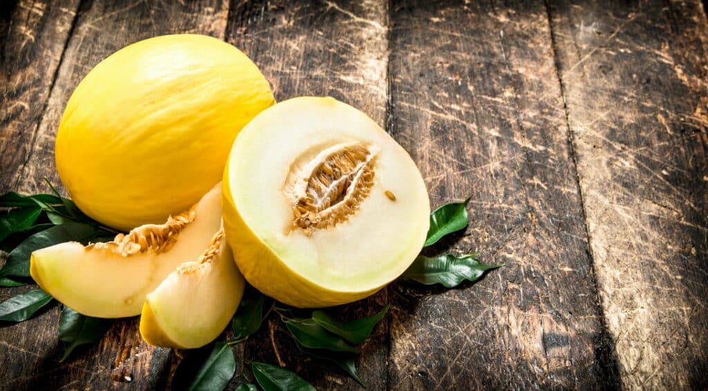 Zuckermelone - Sorte Honey Dew