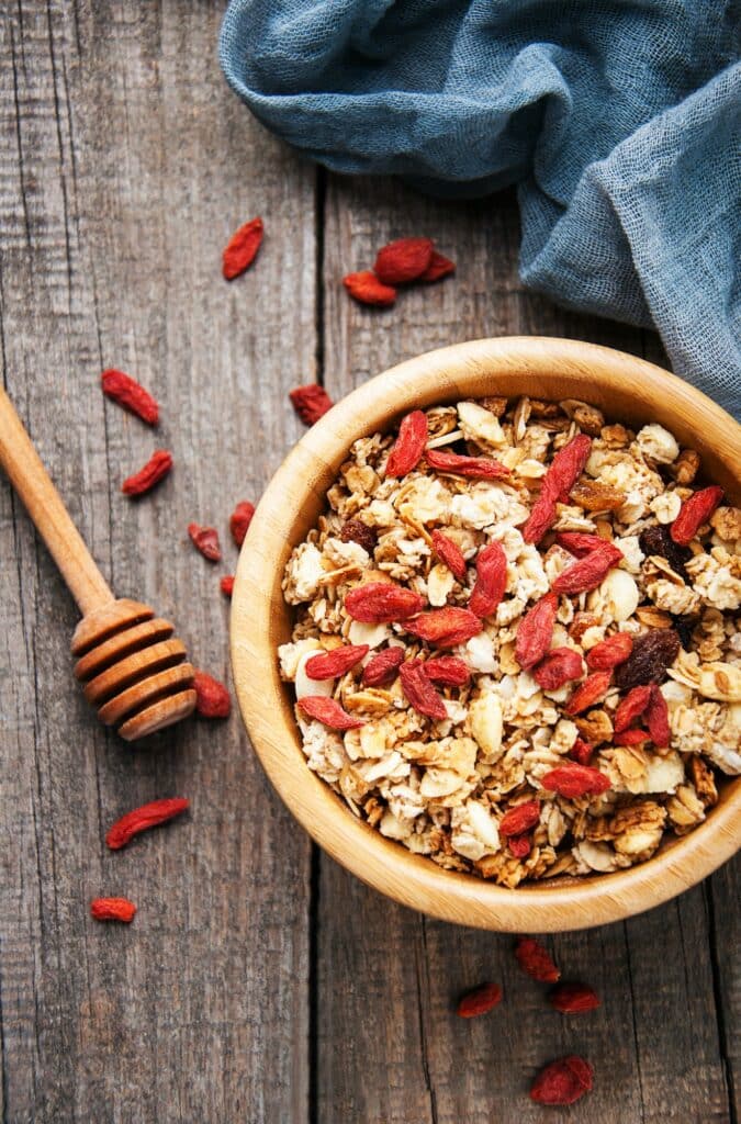 Müsli mit Goji