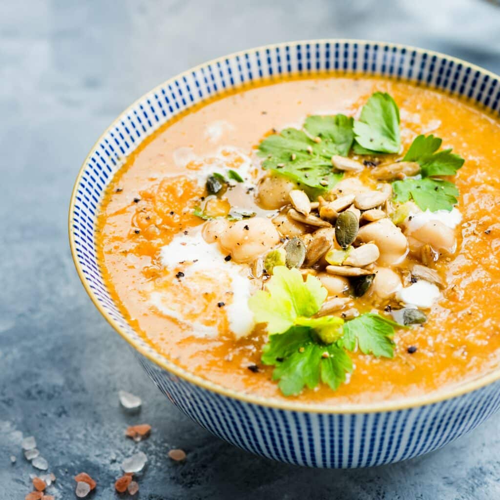 Kichererbsensuppe