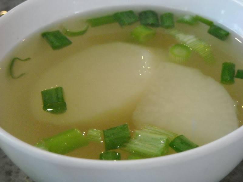 Weiße Rettichsuppe