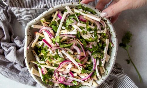 schwarzer Rettich Salat