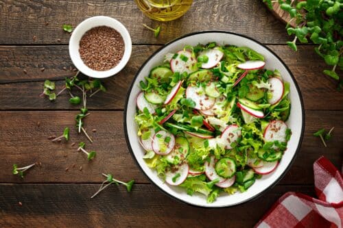 Weißer Rettich Salat
