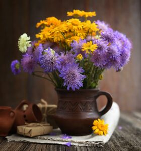 Färberkamille kann auch als Schnittblume für die Vase angebaut werden