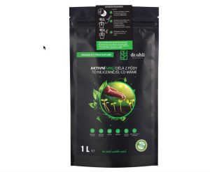 Biochar - Aktivkohle für den Boden - Blumentöpfe, 1L