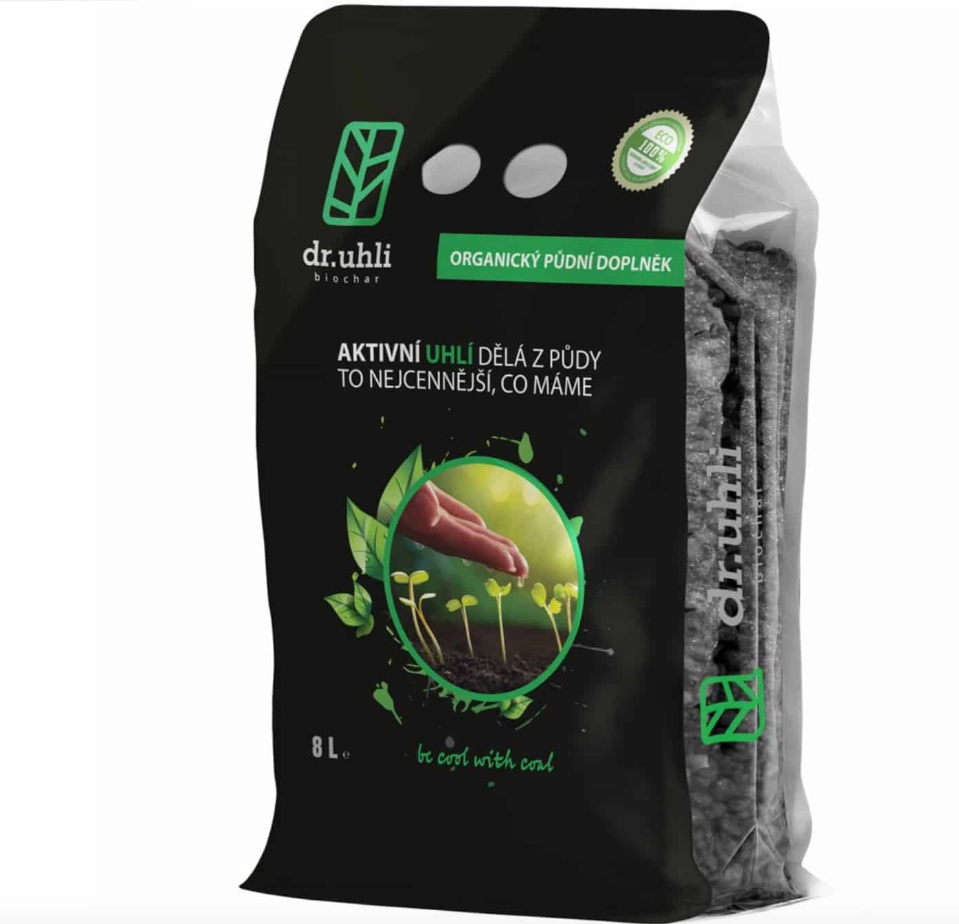 Biochar - Aktivkohle für den Boden - Garten, 8L