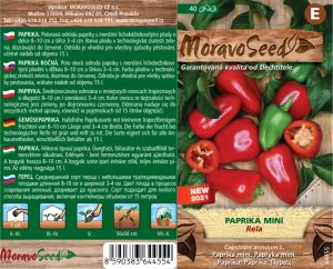 Treib- und Freilandpaprika - Capsicum annuum - baby - RELA
