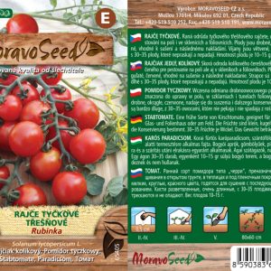 Stabtomate - Lycopersicon esculentum Mill. - RUBINKA - Cherry