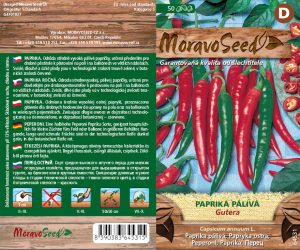 Chilipaprika - Capsicum annuum - GUTERA - rot