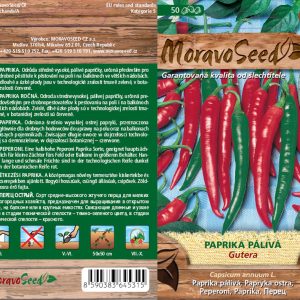 Chilipaprika - Capsicum annuum - GUTERA - rot