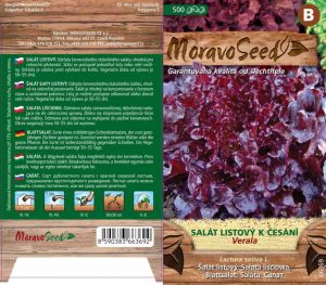 Pflücksalat - Lactuca sativa - VERALA - rot