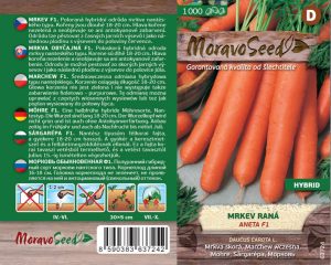Frühe Karotte - Daucus carota L. - ANETA F1