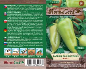 Paprika für Folientunnel - Capsicum annuum - Beja F1