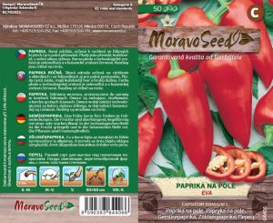 Paprika früh - Capsicum annuum - Eva