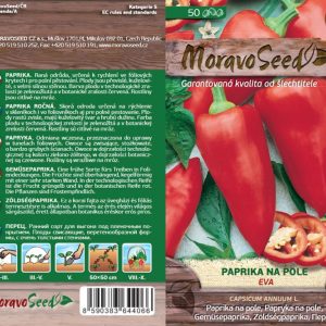 Paprika skorá - Capsicum annuum - Eva