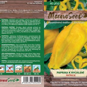 Paprika na rýchlenie - Capsicum annuum - Patrícia