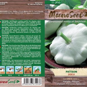 Patizón biely - Cucurbita pepo - DISCO