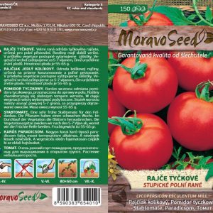Stabtomate - Lycopersicon esculentum Mill. - STUPNICKÉ POLNÉ RANÉ