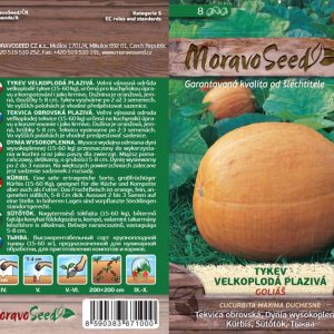 Großfruchtkürbis - Cucurbita maxima - GOLIÁŠ - rankend