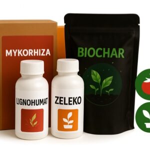 Verschiedene Gartenzubehör und Hilfsmittel auf weißem Hintergrund