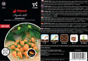 Chili-Schote Biquinho Peach