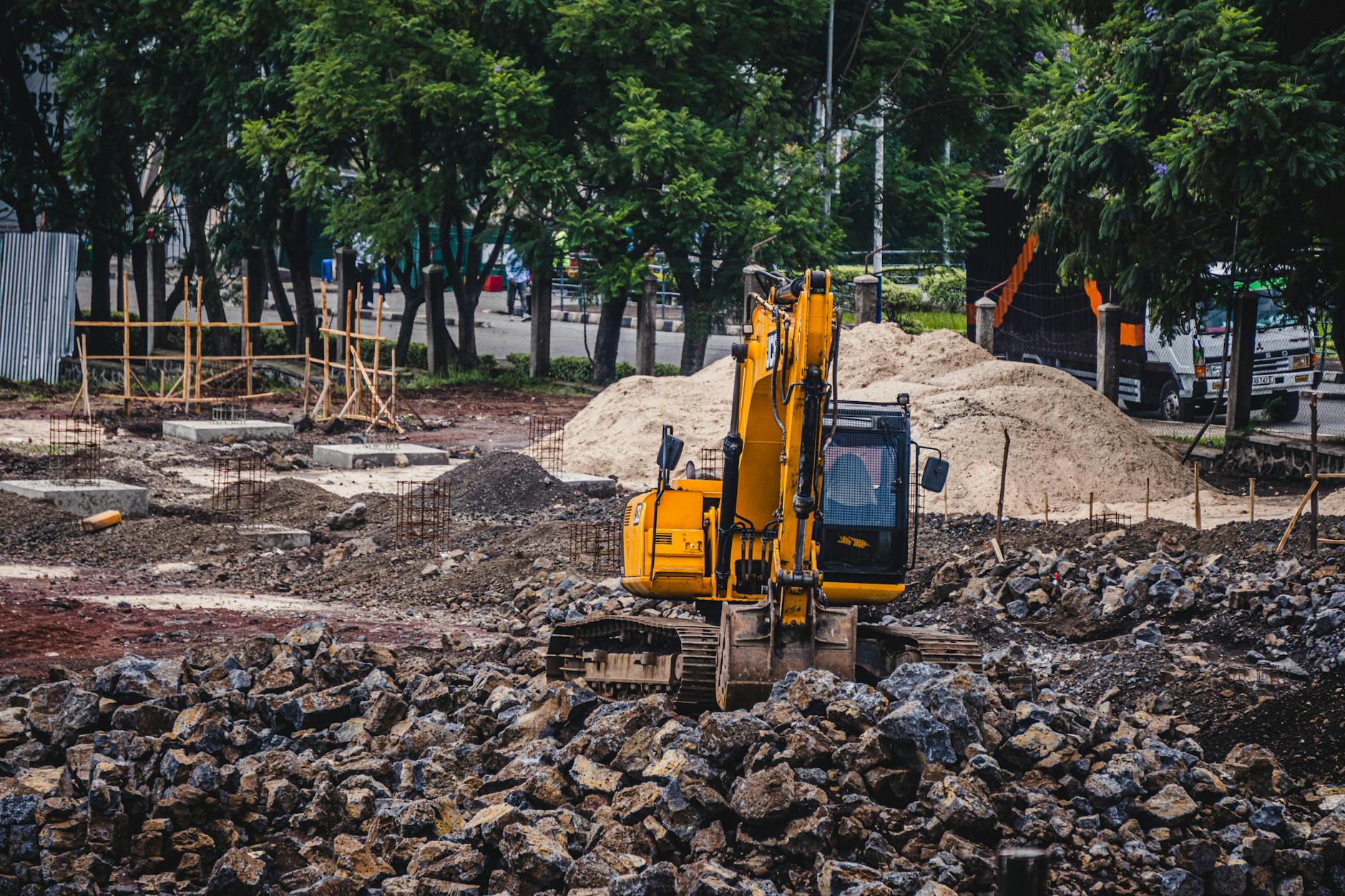Integration von Grünflächenschutz in die Projektplanung von Baustellen