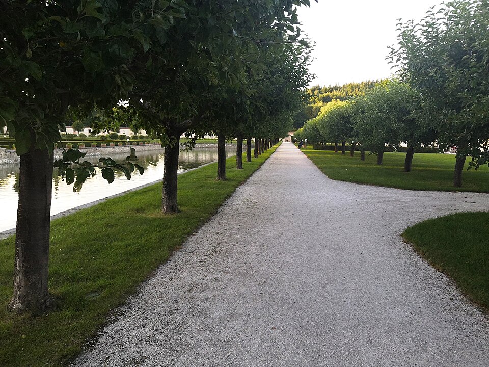 Garten bei Schloss Kratochvíle