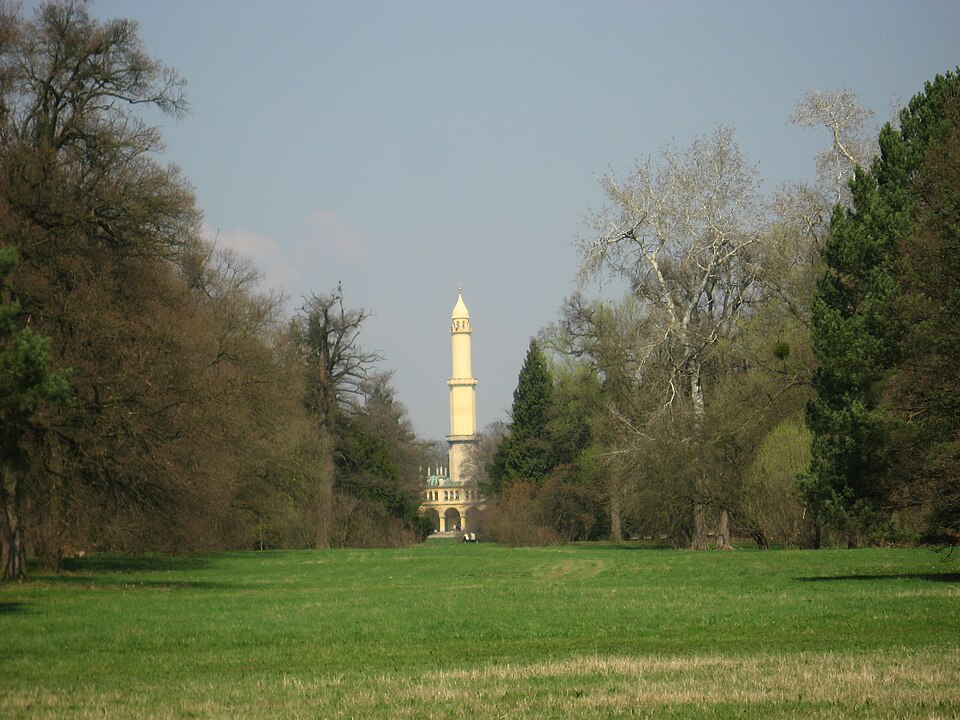 Minarett im Lednice-Valtice-Areal