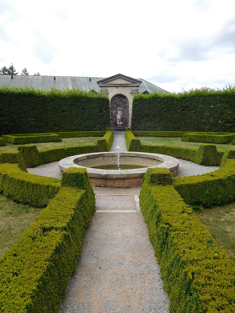 Piccolomini-Garten von Schloss Náchod
