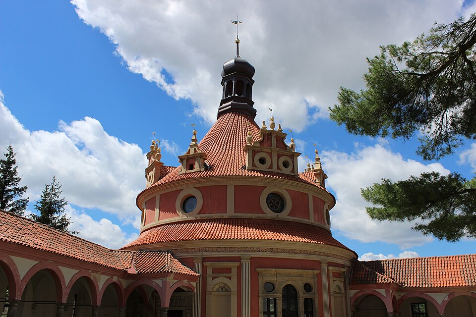 Schloss Jindřichův Hradec, andere Ansicht