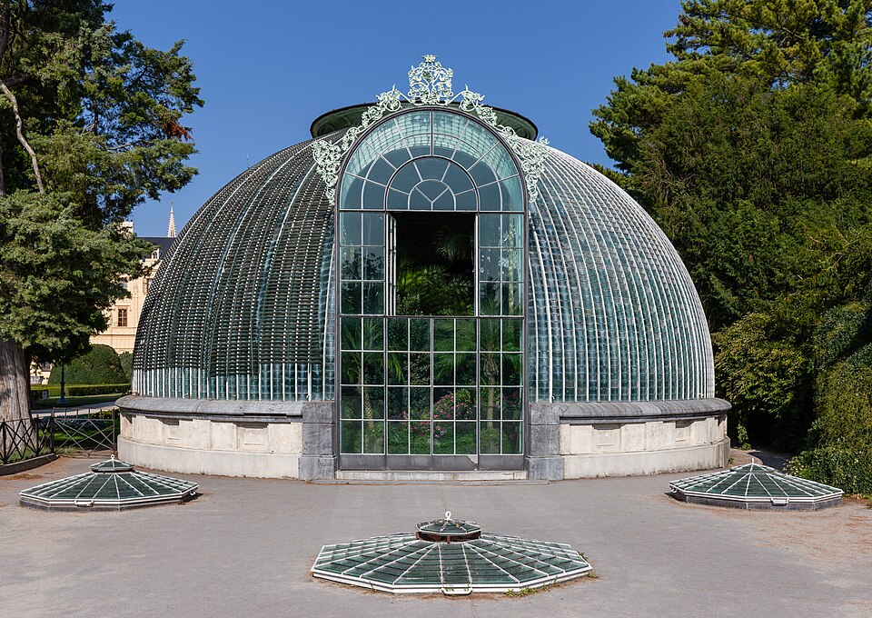 Gewächshaus im Schlosspark Lednice