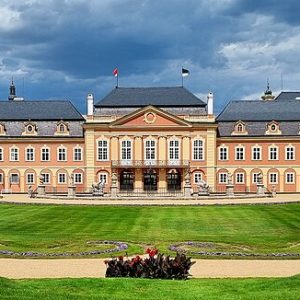 Barockgarten: Parterre, Broderie, Sala terrena und wo man ihn sieht