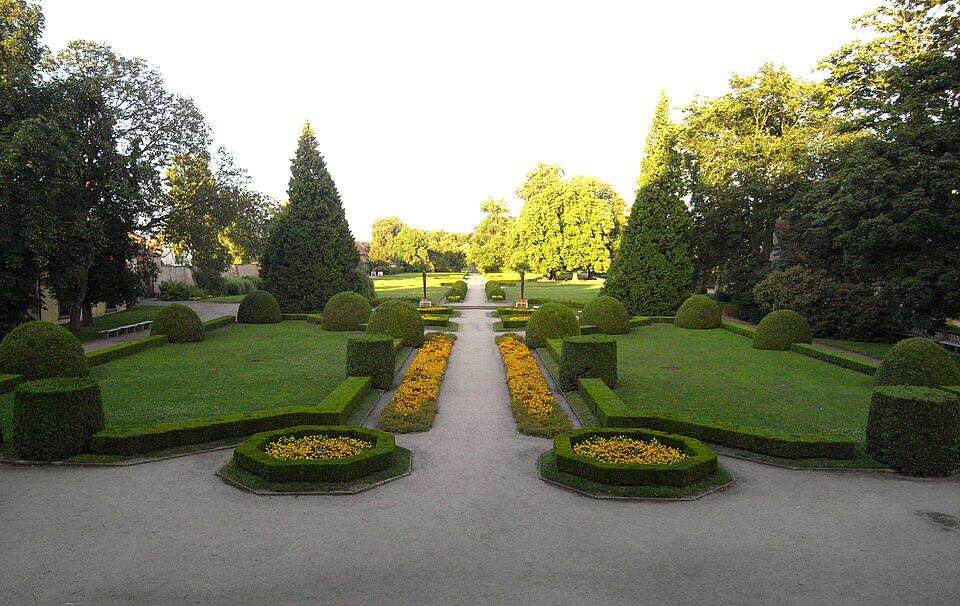 Französischer Garten in Libochovice
