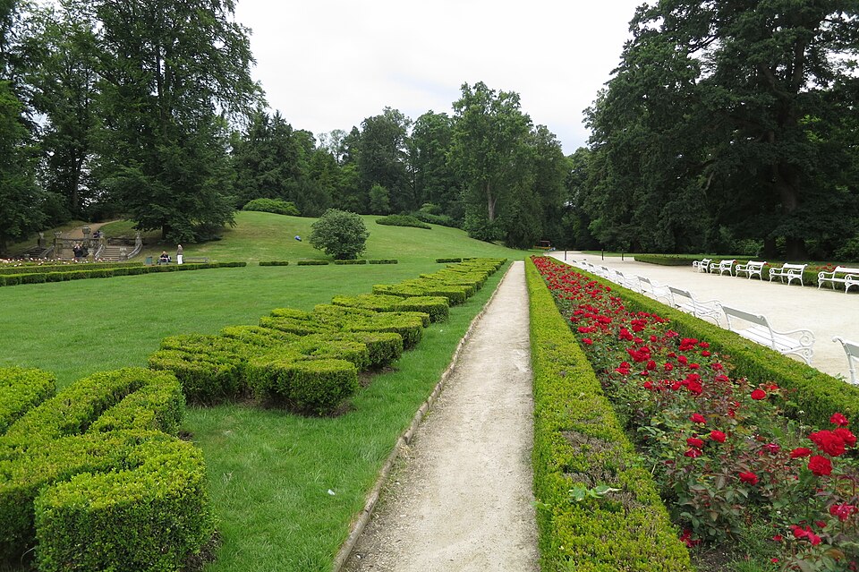 Gärten am Schloss Hluboká nad Vltavou