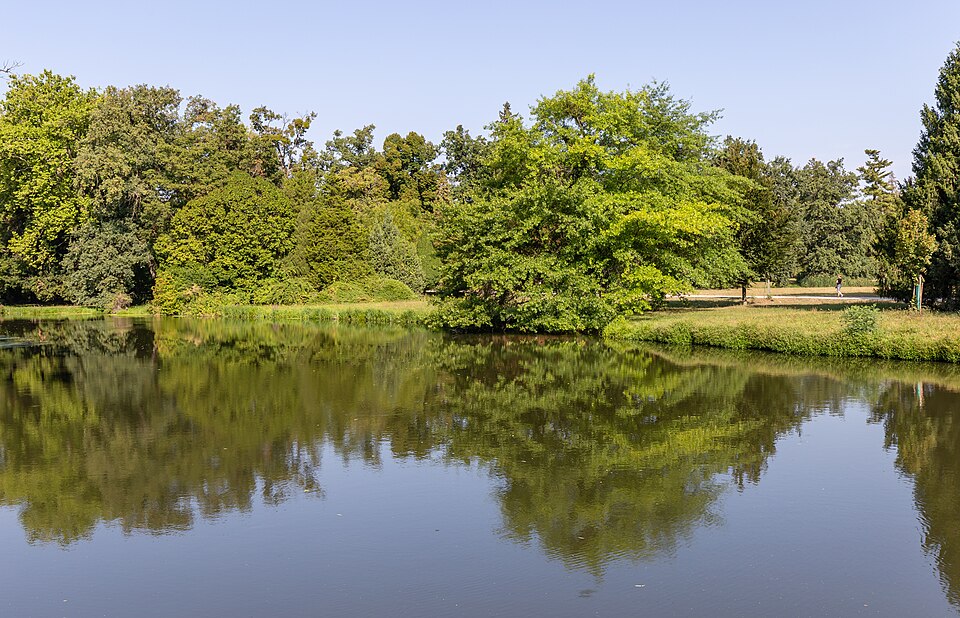 Teich im Schlosspark Lednice