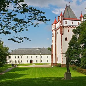 Hradec nad Moravicí, Čechy pod Kosířem, Holešov: Schlossgärten