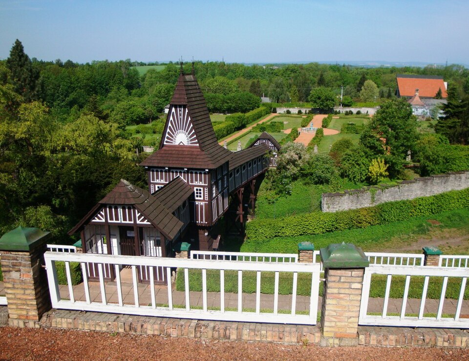 Schlossgarten in Nové Město nad Metují